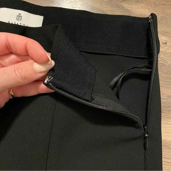 Aritzia Babaton Black Skinny Slit Front Trousers - Picture 6 of 7